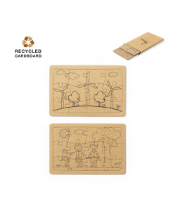 Set de 2 puzzles para colorear