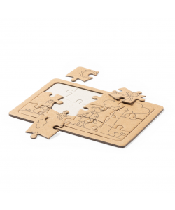 Set de 2 puzzles para colorear